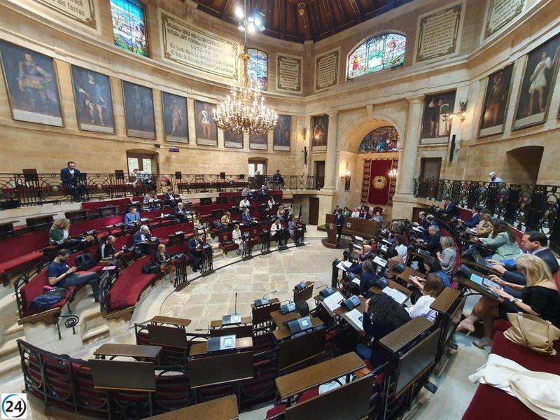 Las Juntas Generales de Bizkaia vuelven a celebrar sus sesiones plenarias