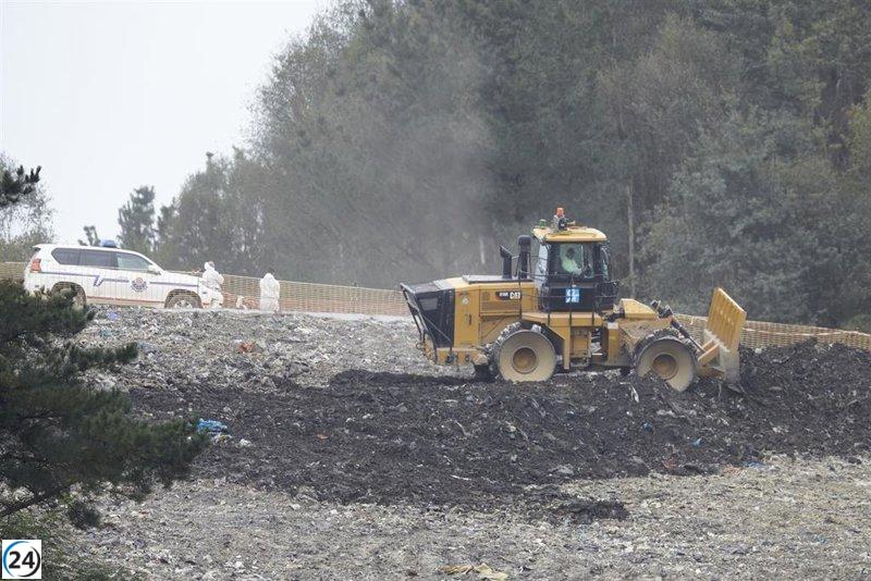 Gobierno vasco toma medidas en vertedero de Zaldibar debido a posibles consecuencias de la inacción de Verter