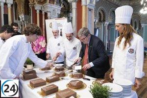 El Gremio y la Escuela Profesional de Pastelería visitan el Ayuntamiento de Bilbao