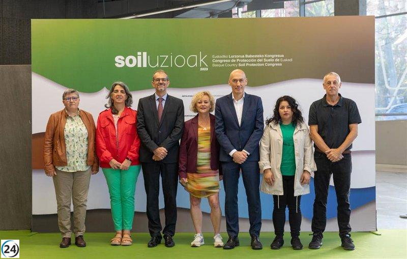 Euskadi lidera la gestión del suelo en el Estado, según Soiluzioak 2023.