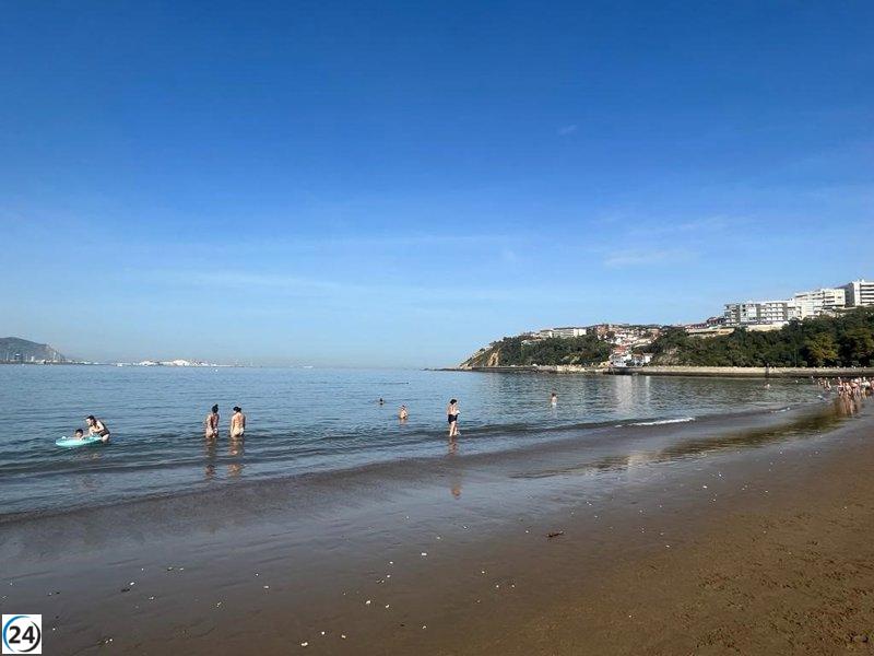 Euskadi experimentará un viernes caluroso con temperaturas cercanas a los 30 grados.